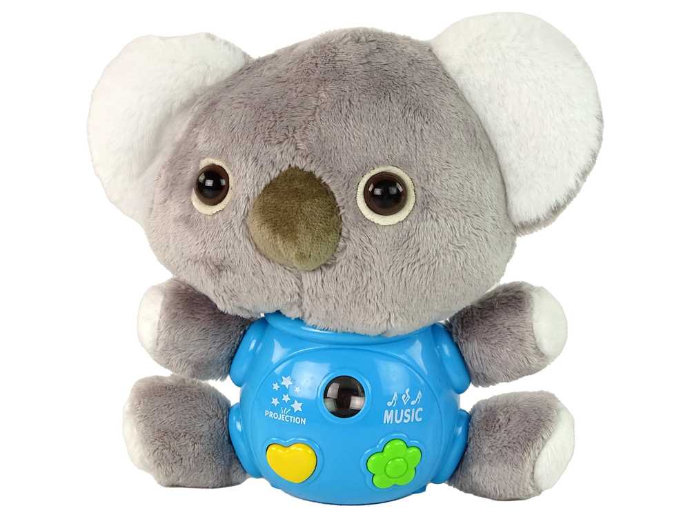 Interaktyvus pliušinis žaislas - koala, pilka