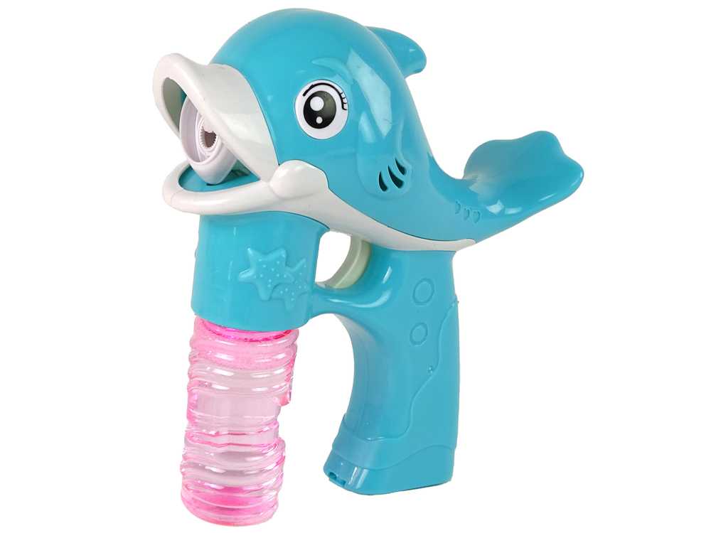 Muilo burbulų aparatas, mėlynas delfinas