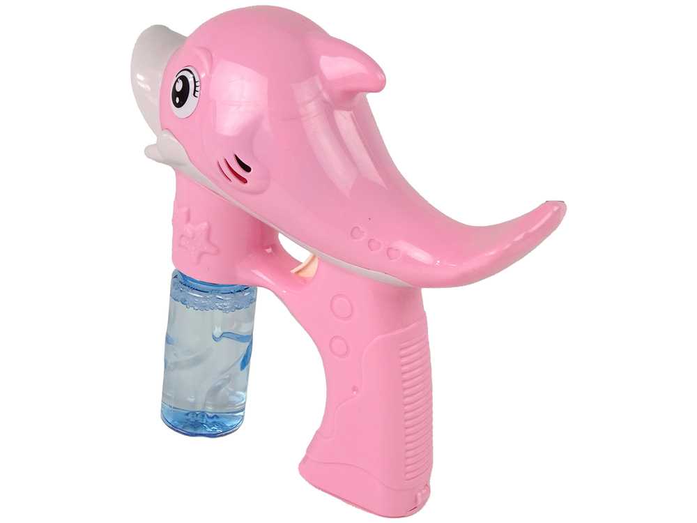 Muilo burbulų aparatas, rožinis delfinas
