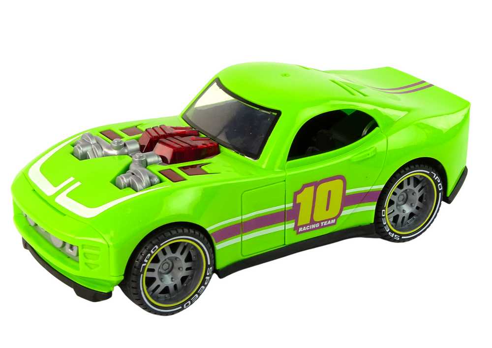 Žaislinis sportinis automobilis, 1:14, žalias