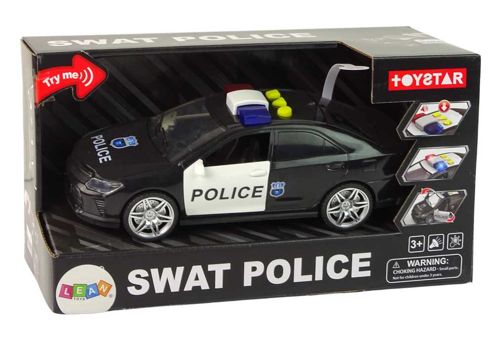 Žaislinis policijos automobilis, 1:14