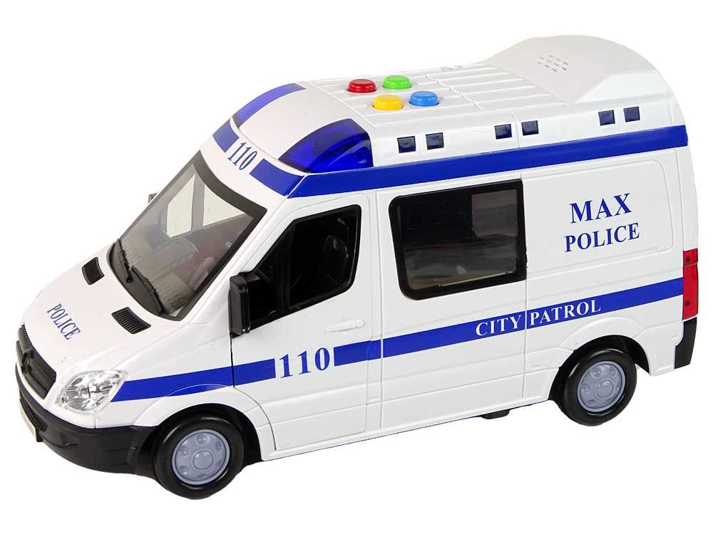 Interaktyvus policijos automobilis 