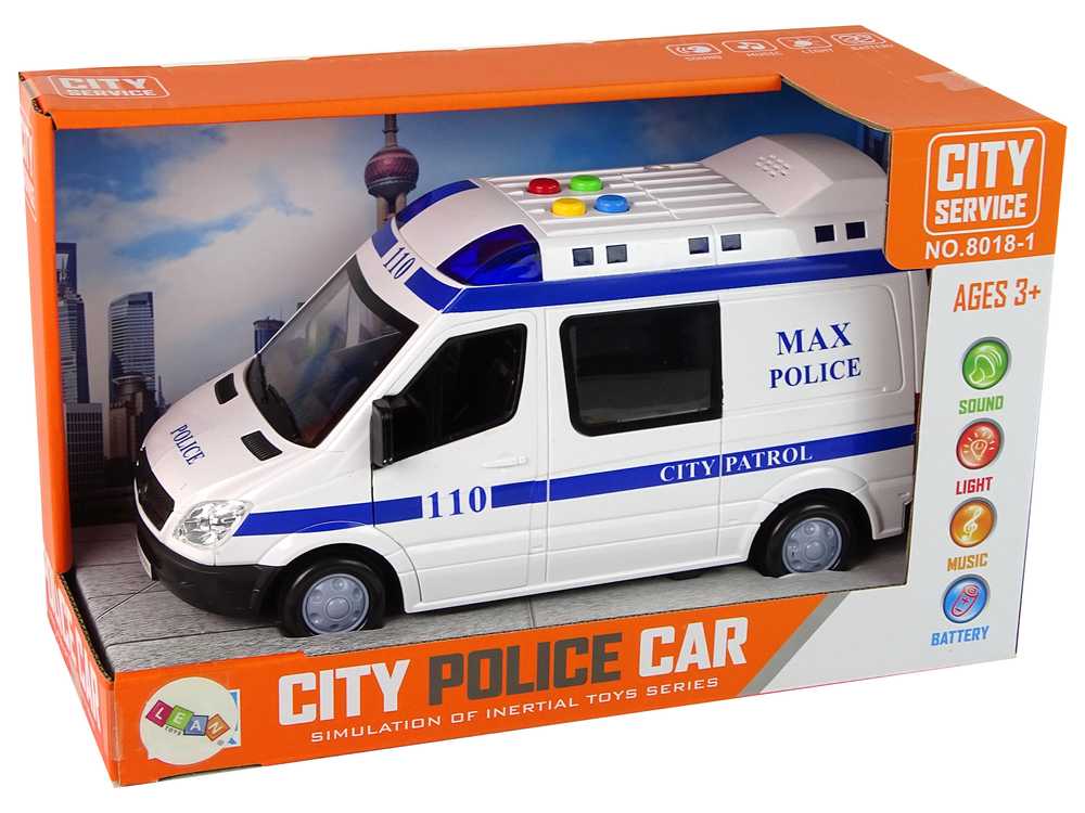 Interaktyvus policijos automobilis 