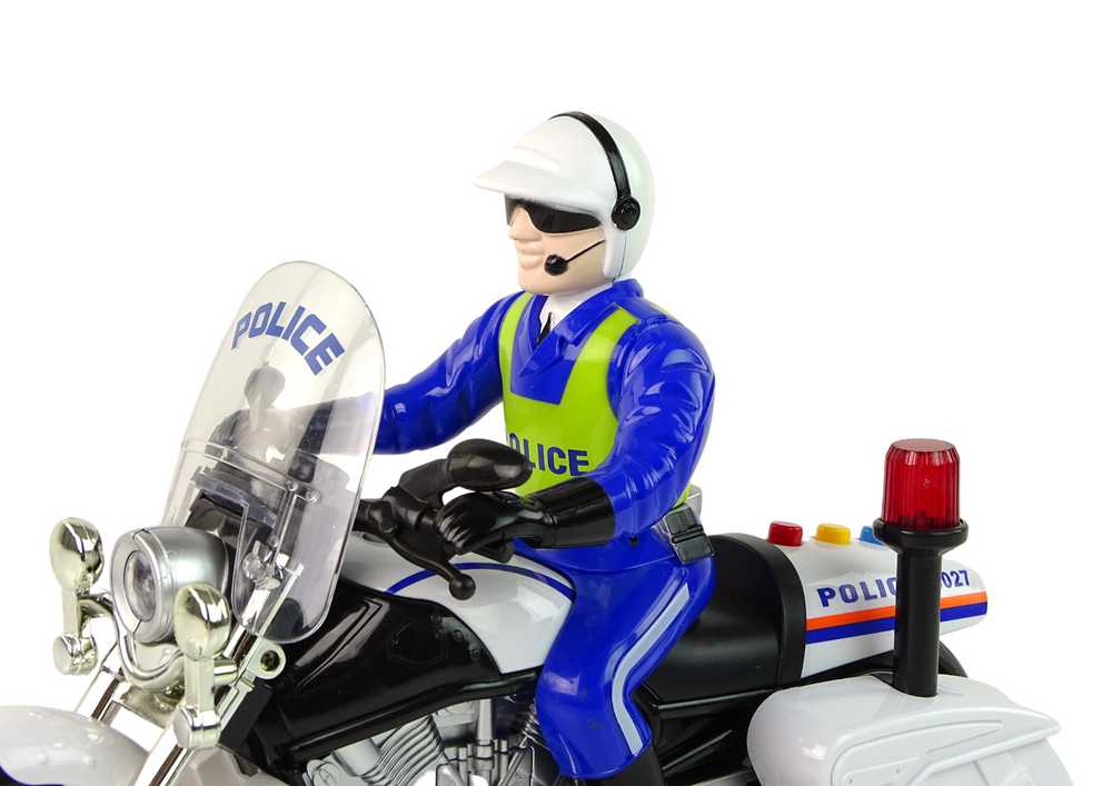 Žaislinis policininko motociklas