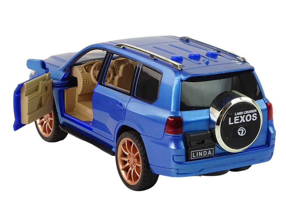 Žaislinis automobilis Lexus, 1:14, mėlynas