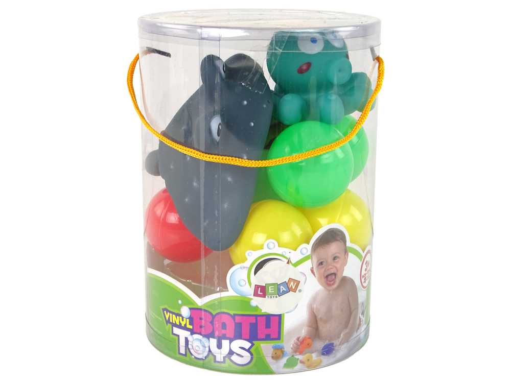 Guminių vonios žaislų rinkinys