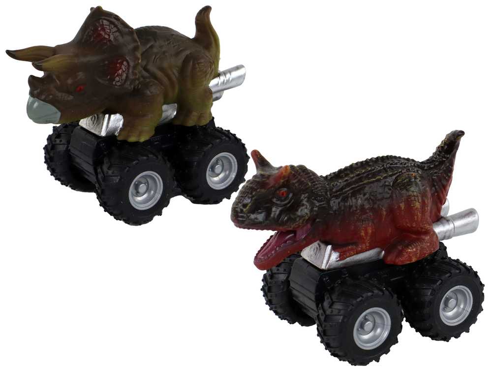 Žaislinis automobilis - dinozauras, 1vnt.