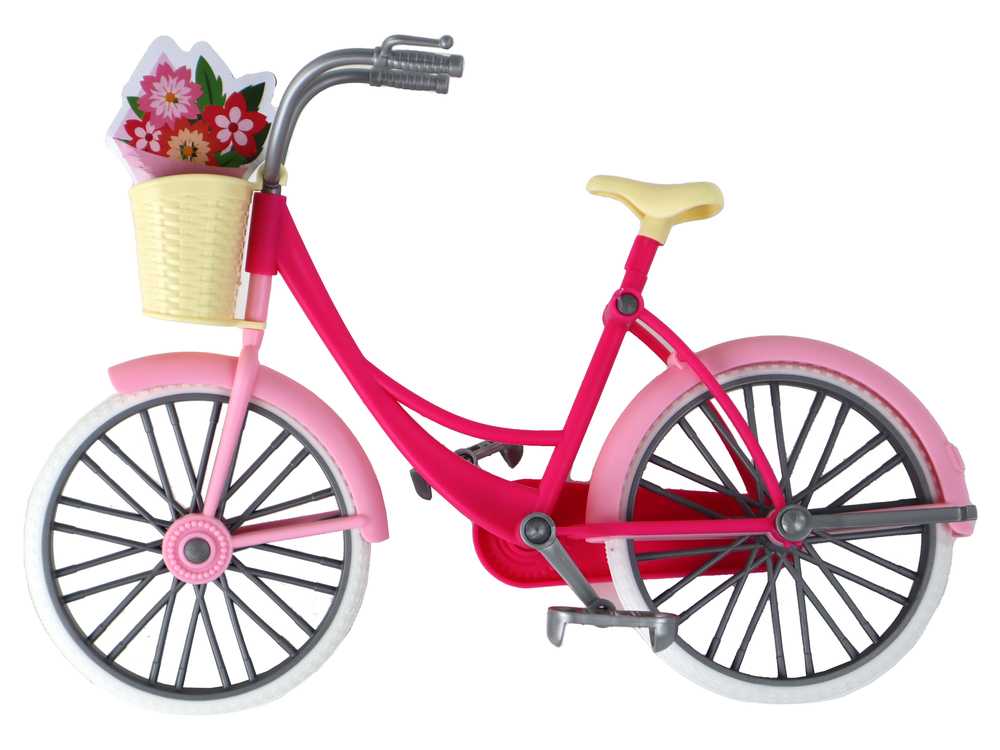 Lėlė Anlily su dviračiu