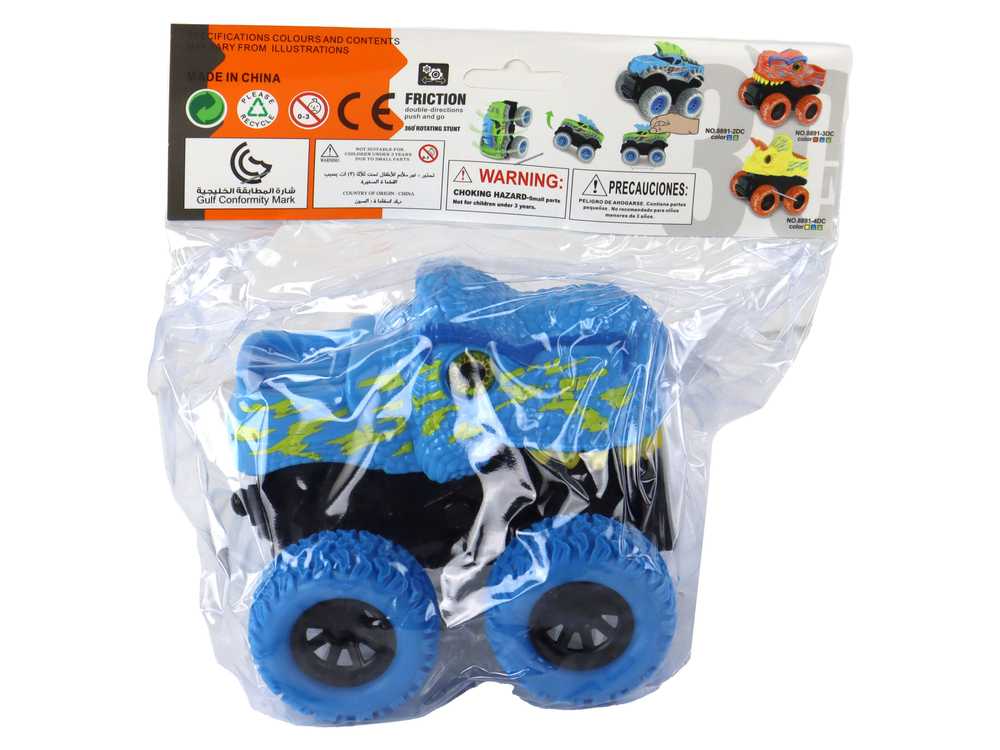 Žaislinis automobilis - Tiranozauras, mėlynas