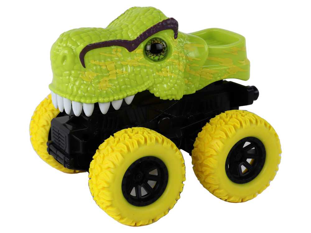 Žaislinis automobilis - Tiranozauras, žalias