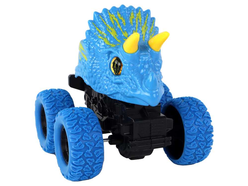 Žaislinis automobilis - Triceratopas, mėlynas