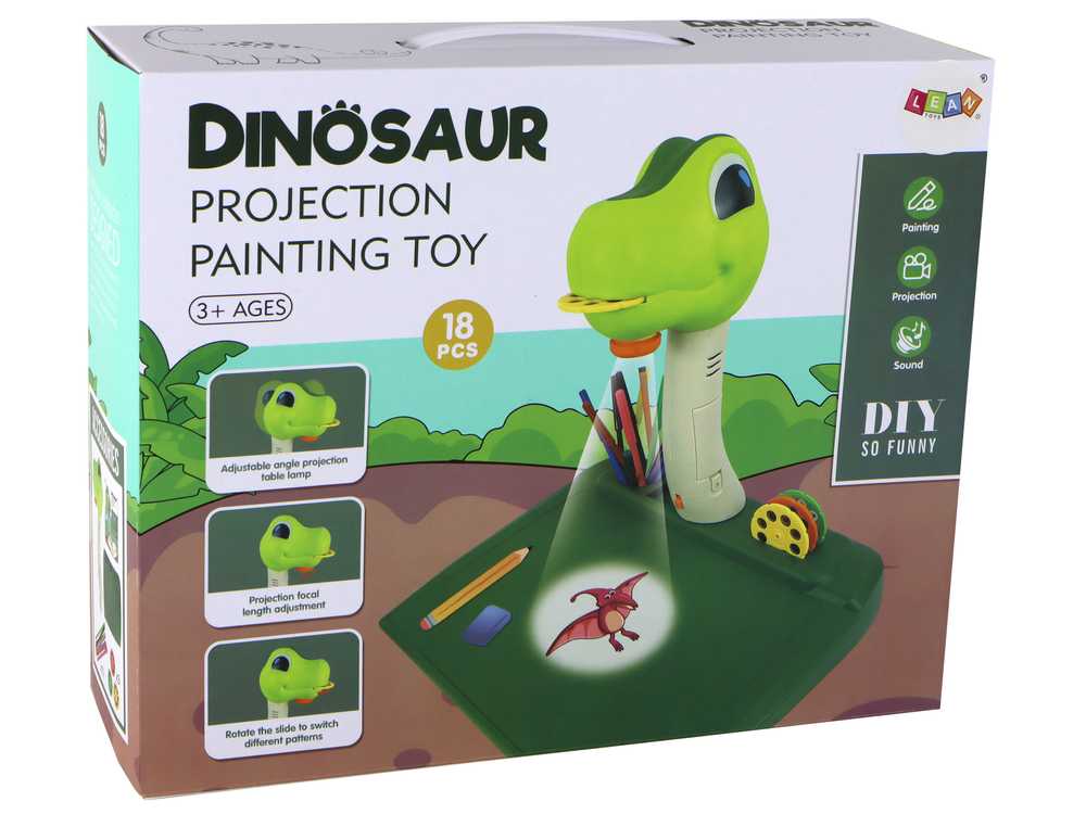Piešimo projektorius - Dinozauras