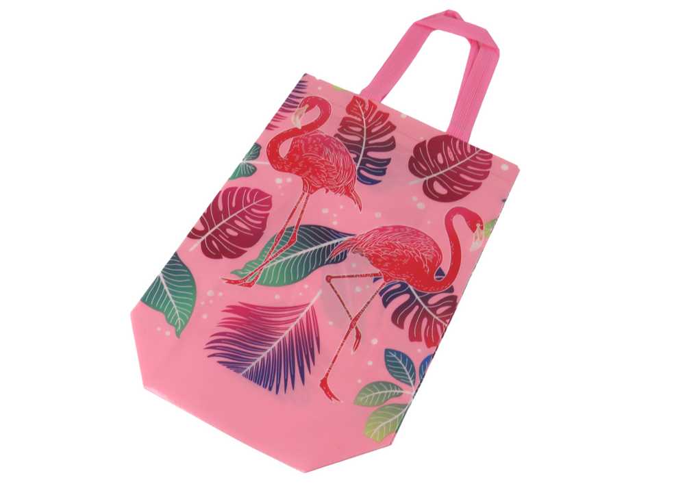 Dovanų maišelis Flamingas, rožinis