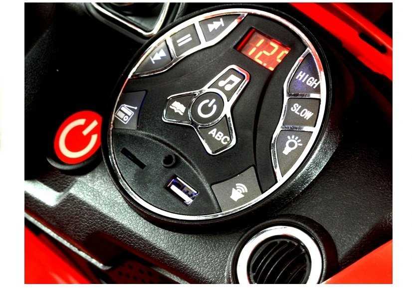 Vienvietis elektromobilis Coronet S, raudonas