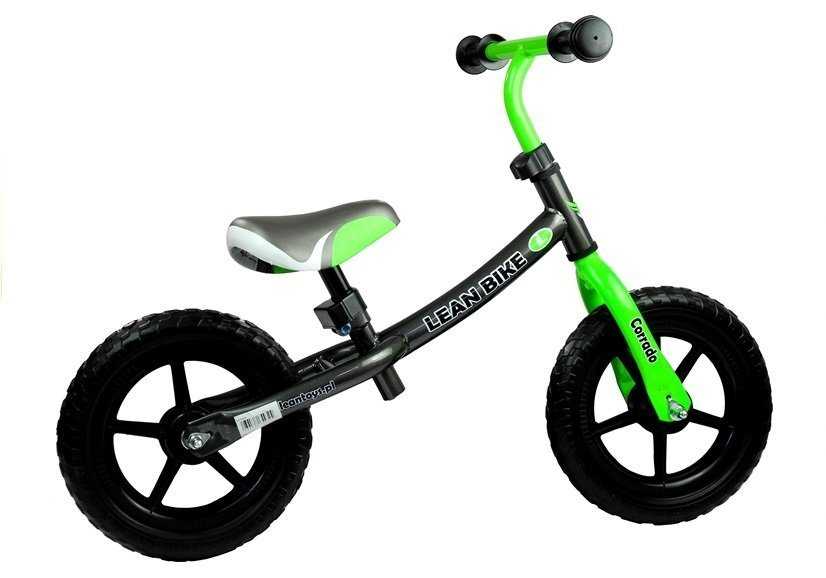 Balansinis dviratukas Corrado, žalias/juodas