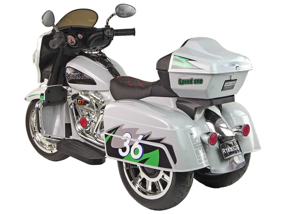 Elektrinis motociklas Goldwing NEL-R1800GS, pilkas