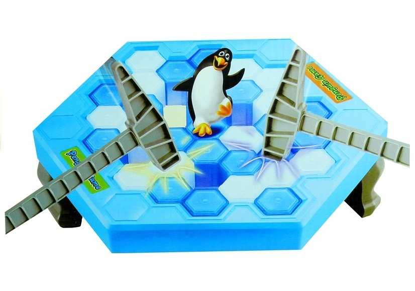 Linksmas arkadinis žaidimas, pingvinų išsaugojimas