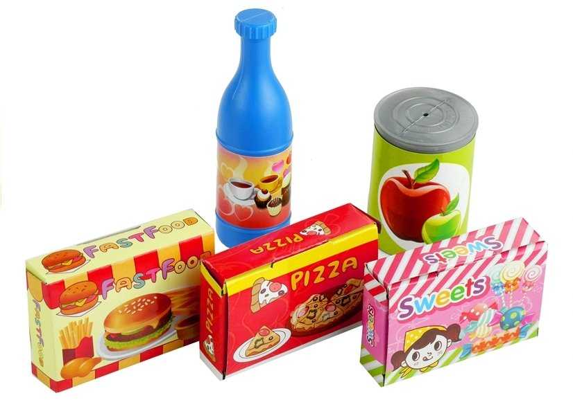 Žaisliniai maisto produktai virdulyje