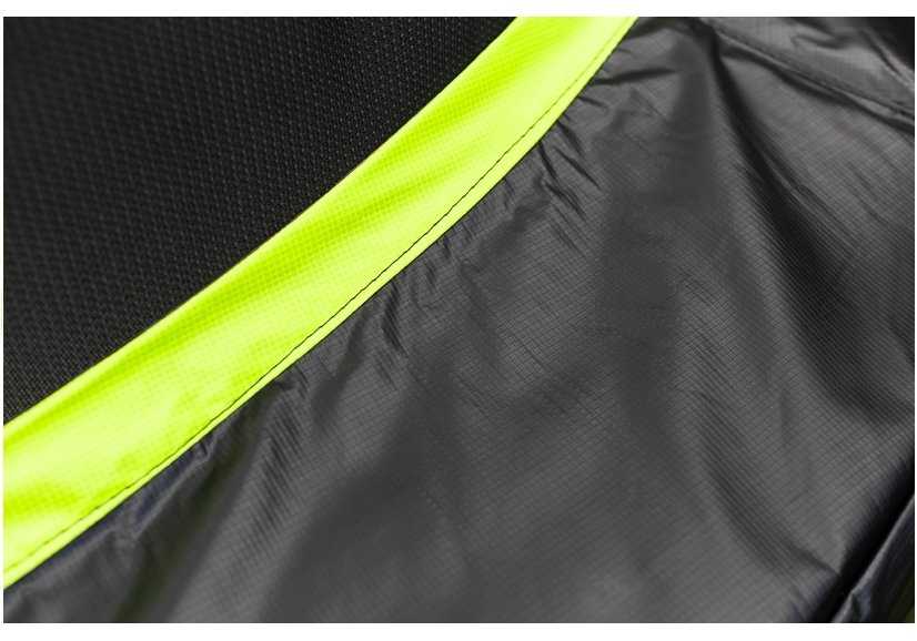 Batutas su tinklu Lean Sport Pro, 305 cm, juodas-žalias