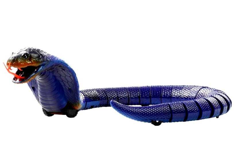 Nuotoliniu būdu valdoma kobra, mėlyna 