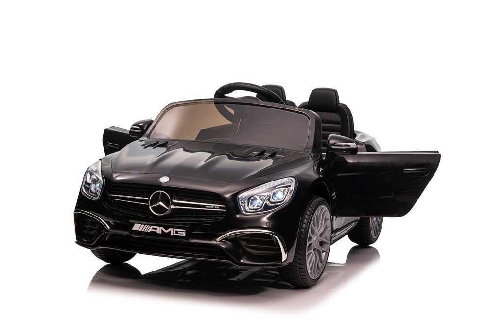 Vienvietis elektromobilis Mercedes SL65 LCD, lakuotas juodas