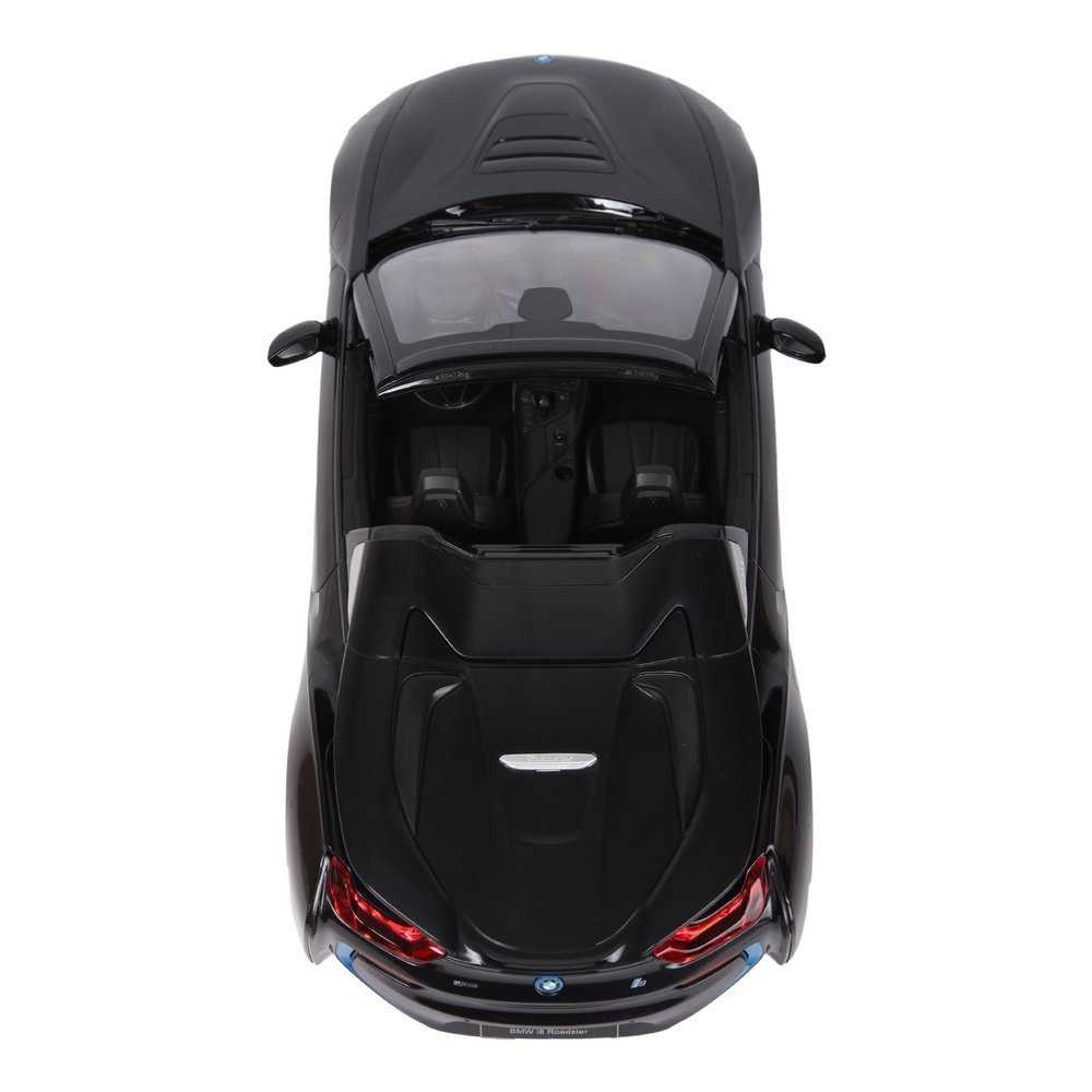 Nuotoliniu būdu valdomas automobilis BMW i8 Roadster, juodas