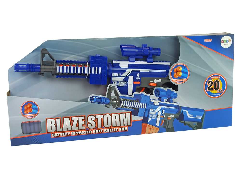 Didelis vaikiškas ginklas „Blaze Storm Super R-Speed“