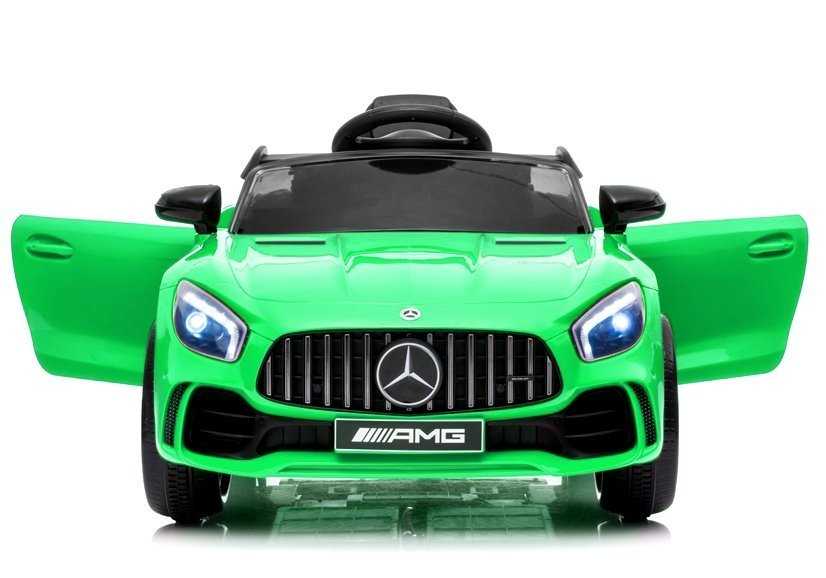 Mercedes GT R akumuliatorinis automobilis, žalias