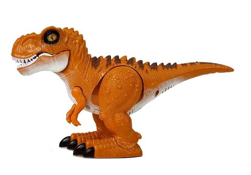 Nuotoliniu būdu valdomas dinozauras, oranžinis