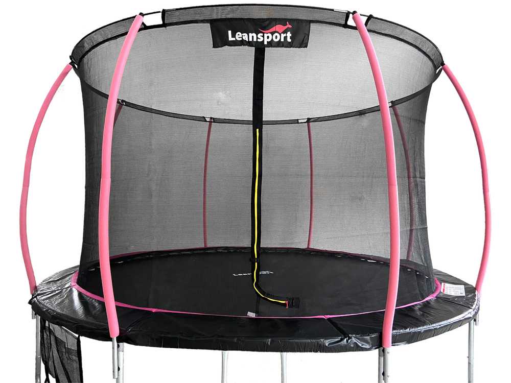 Batutas Lean Sport Max 366 cm, juodas/rožinis