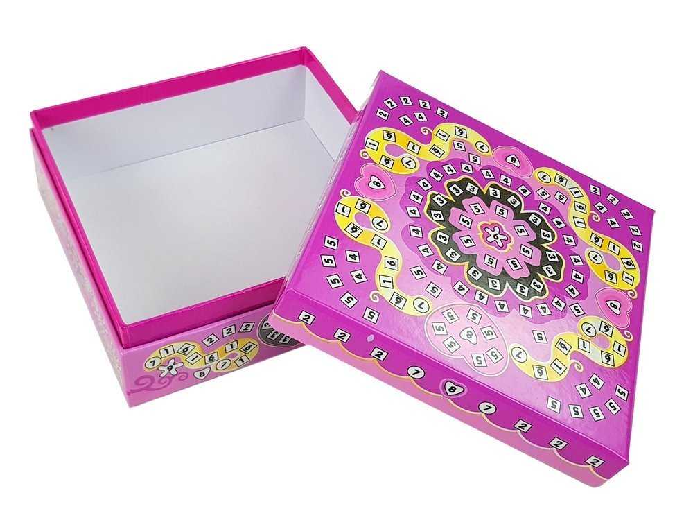 Papuošalų dėžutės dekoravimo rinkinys, rožinė