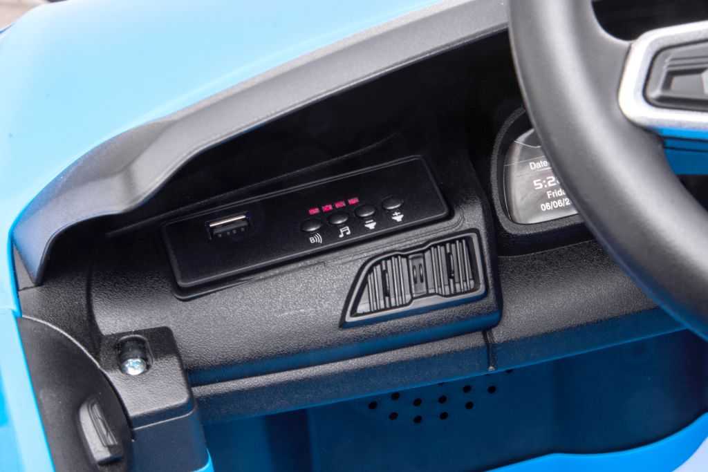 Vienvietis elektromobilis Audi R8 Lift A300, mėlynas