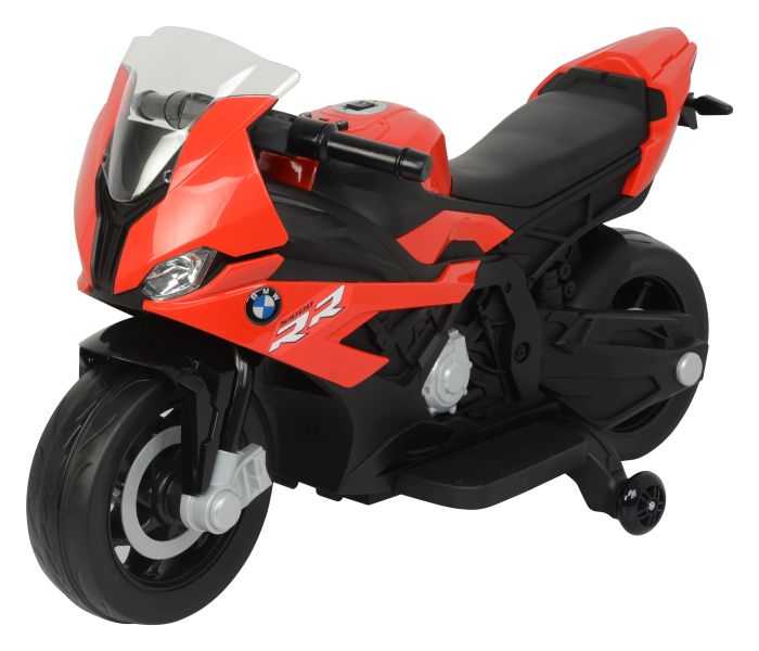 Vaikiškas elektrinis motociklas - BMW S1000RR, raudonas