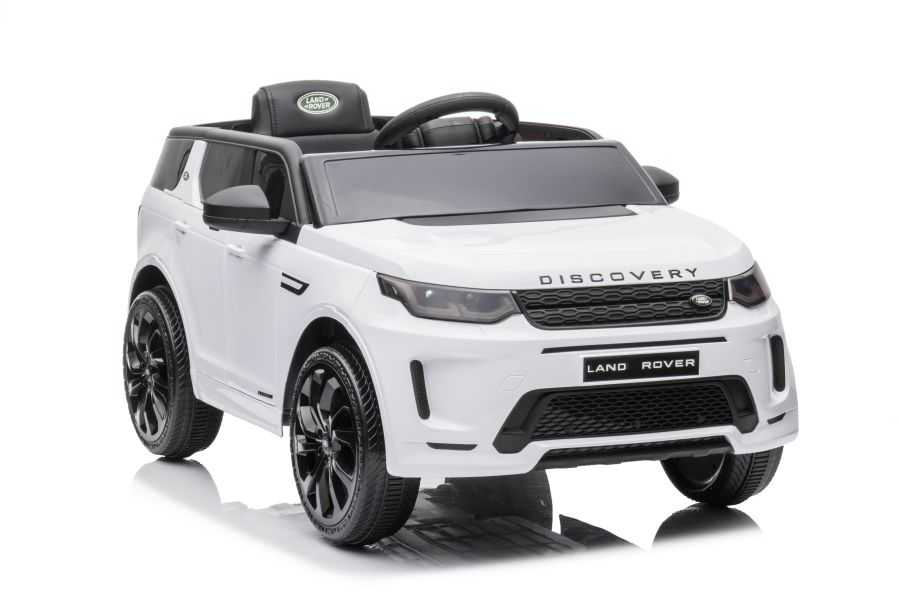 Vienvietis elektromobilis Range Rover, baltas