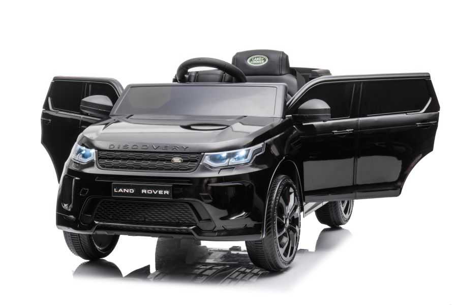 Vienvietis elektromobilis Range Rover, juodai lakuotas