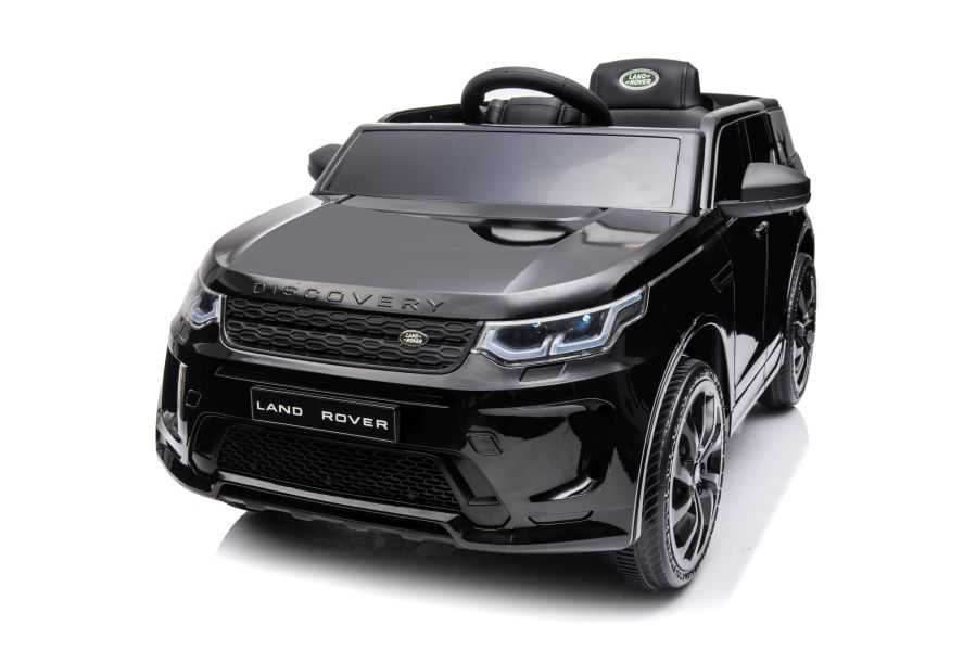 Vienvietis elektromobilis Range Rover, juodai lakuotas