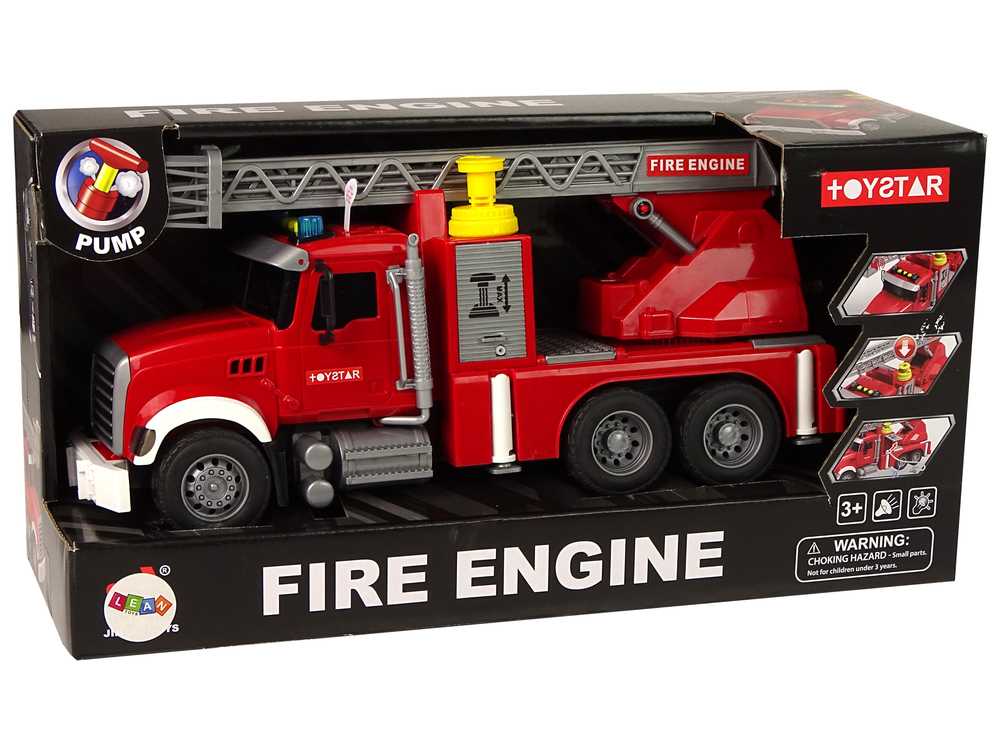 Žaislinis ugniagesių automobilis 