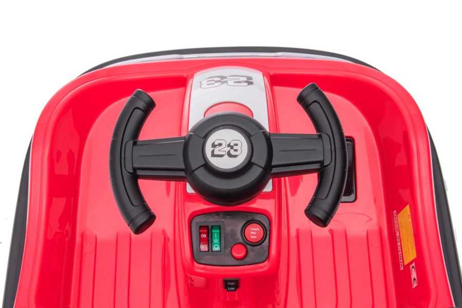 Vaikiškas elektromobilis GTS1166, raudonas