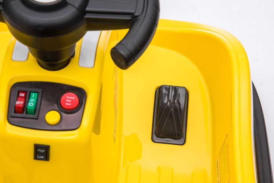 Vaikiškas elektromobilis GTS1166, geltonas