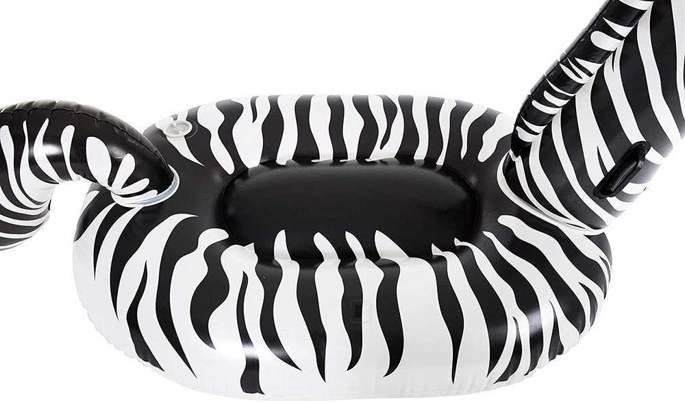 Bestway pripučiamas plaustas Zebra 254 x 142 cm