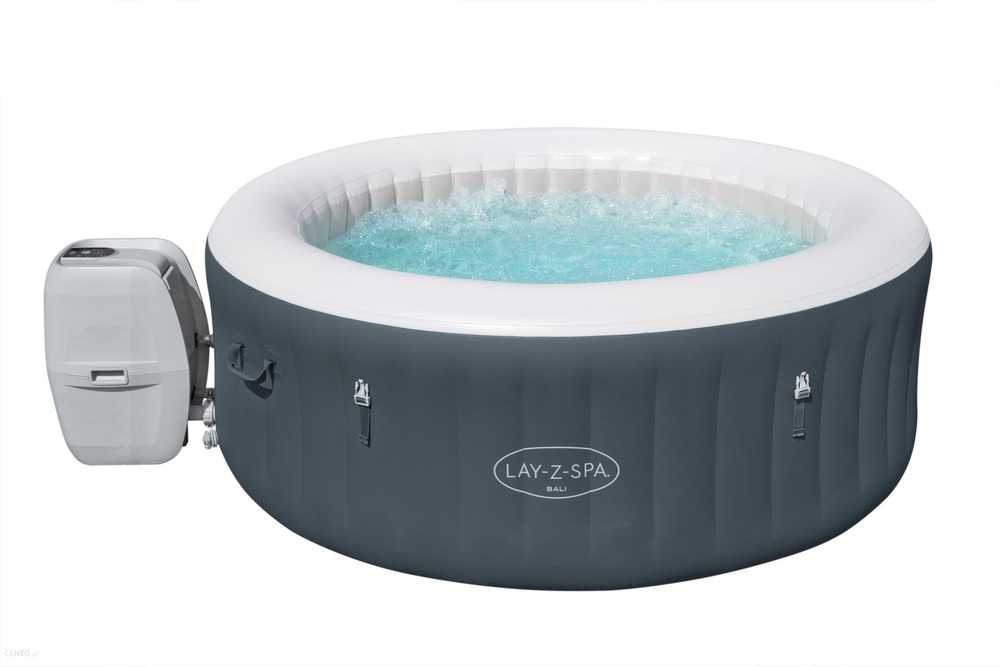 Bestway sūkurinė vonia Lay-Z-Spa BALI su LED, 4 asmenims