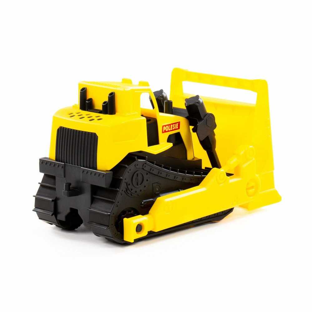 Žaislinis buldozeris, geltonas