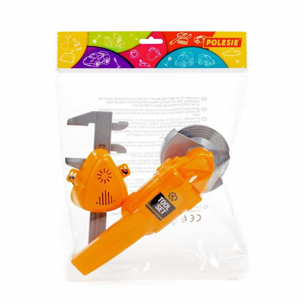 Vaikiškas įrankių rinkinys, oranžinis