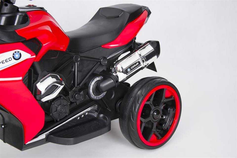 Vaikiškas elektrinis motociklas - Speed, raudonas