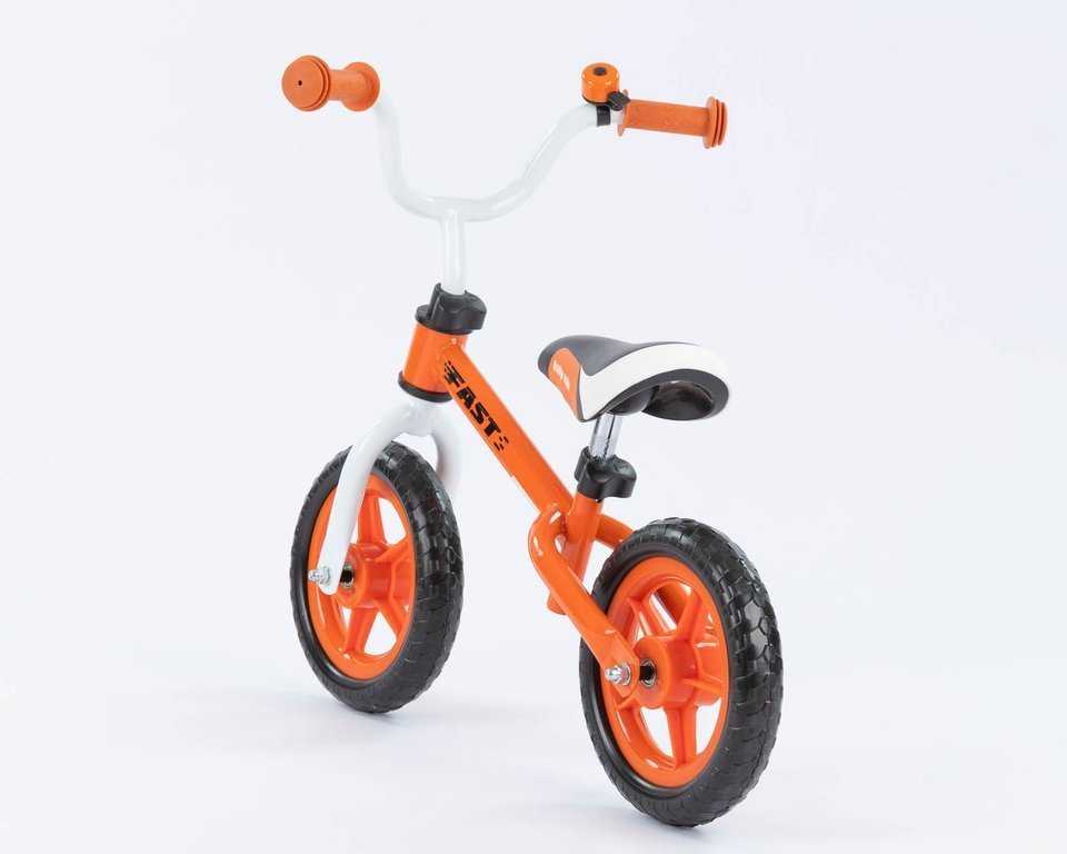 Balansinis dviratukas - Baby Mix Fast, 10 colių, oranžinis