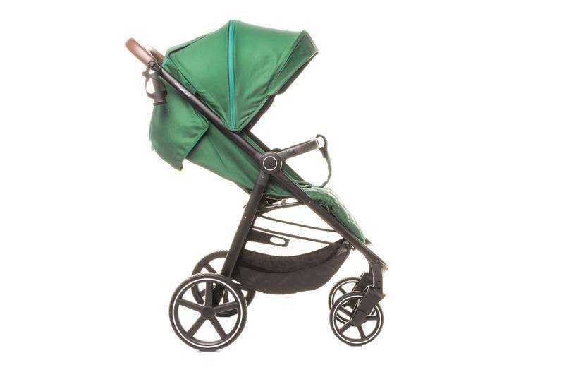 Vaikiškas vežimėlis STINGER Pro, žalias