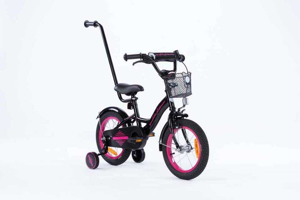Vaikiškas dviratis TomaBike 14, rožinis