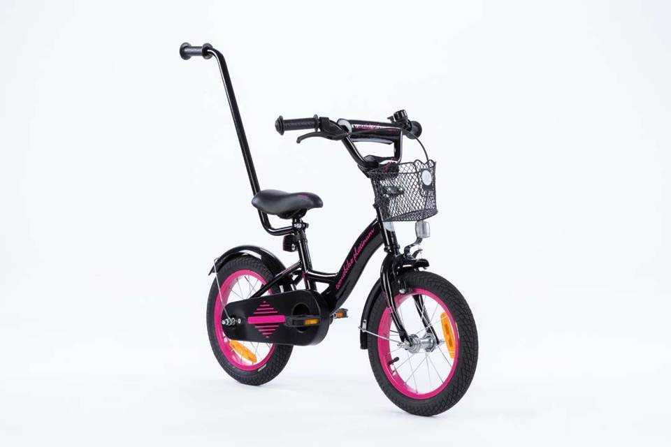 Vaikiškas dviratis TomaBike 14, rožinis