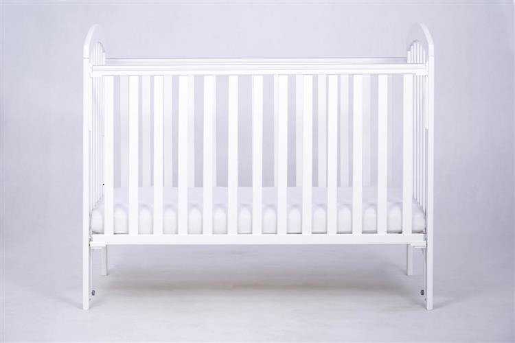 Kūdikio lovytė 124x65x103 cm, balta