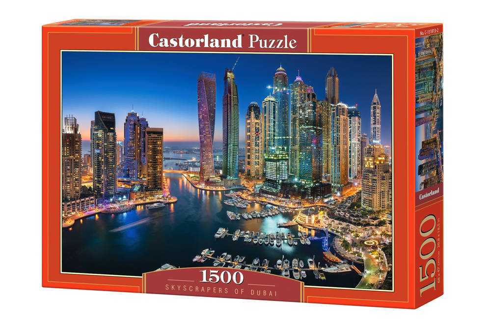 Dėlionė Castorland Skyscrapers of Dubai, 1500 dalių